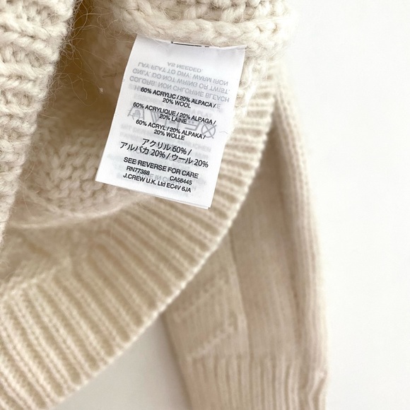 J. Crew fisherman sweater - Picture 7 of 8